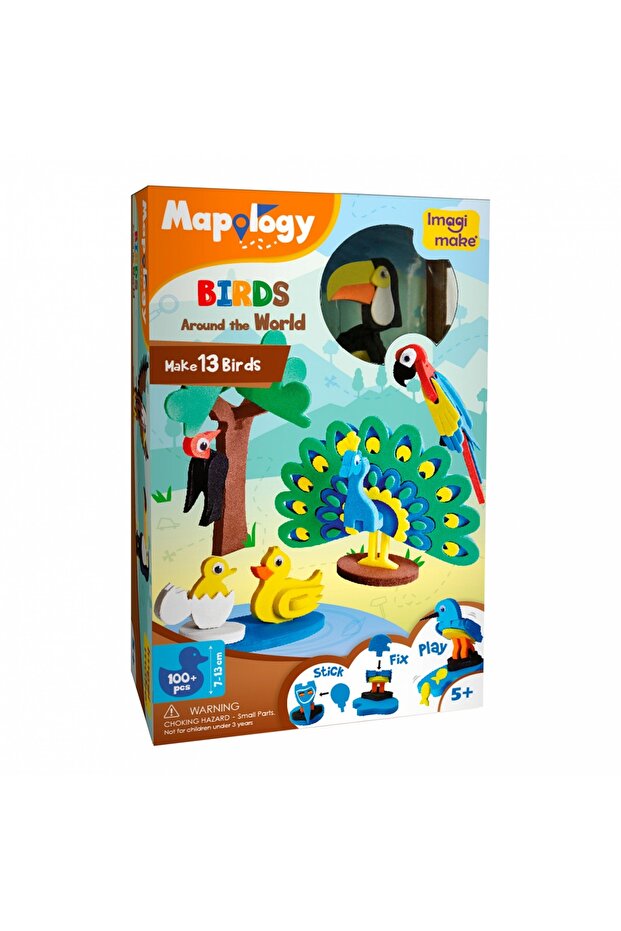 Puzzle 3D Pasari - 8