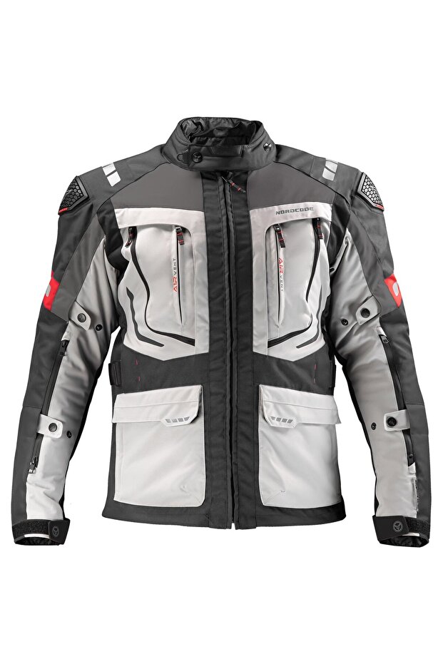 Dakar Evo 2 Ceket Siyah Gri - 3