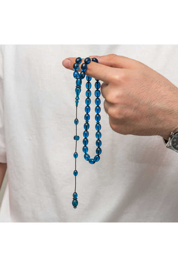 سبحة صلاة عنبرية قابلة للضغط - 2