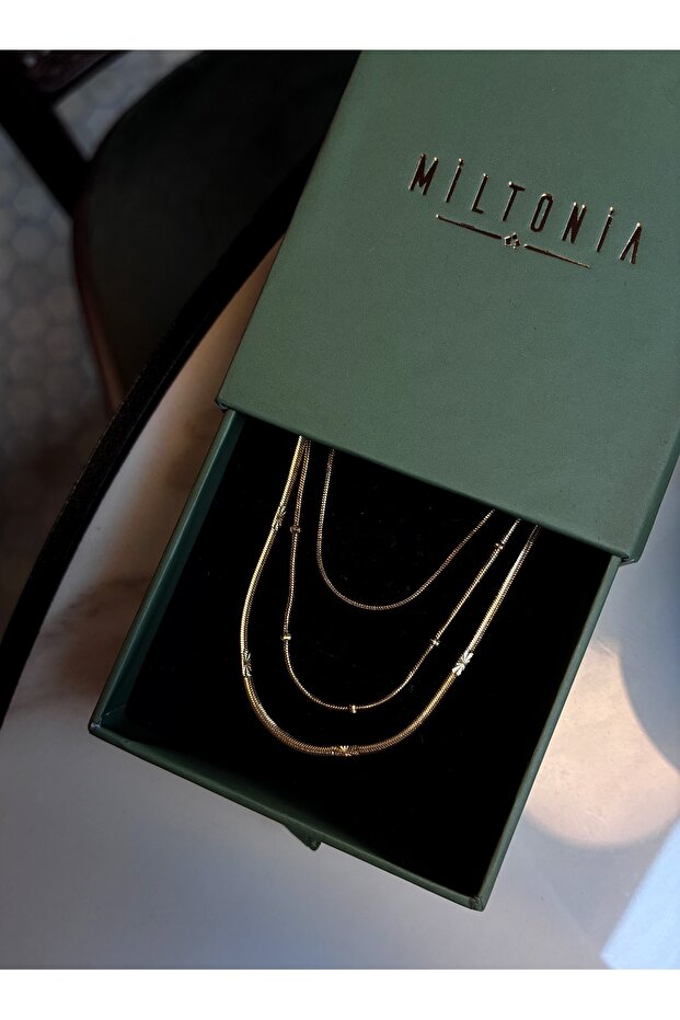 Top Zincir Çelik Kolye - 1