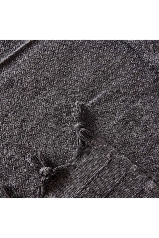 Soft Arven Tek Kişilik Yatak Örtüsü - Antrasit - 160x230 cm - 3