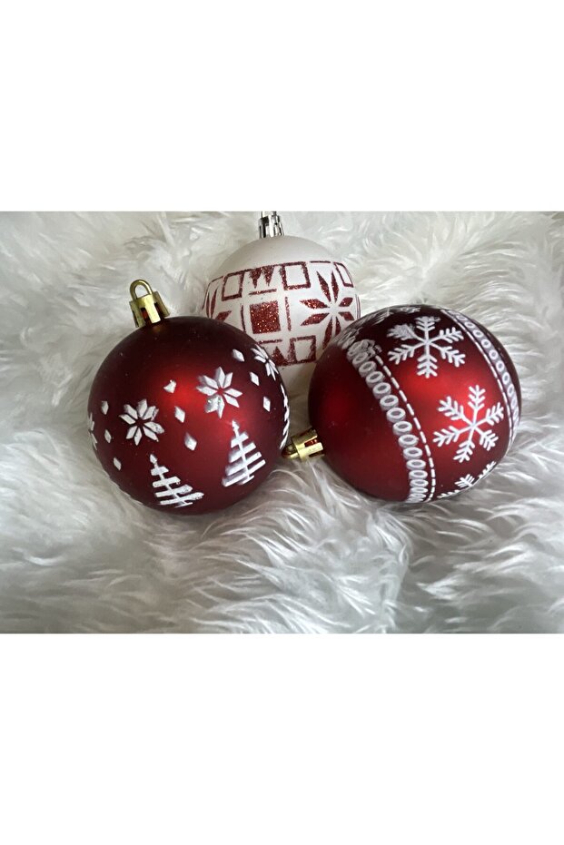 Коледна украса - Червено - 18