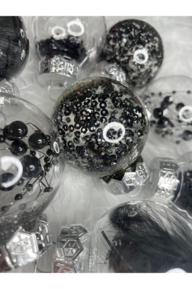 Коледна украса - Черно - 5