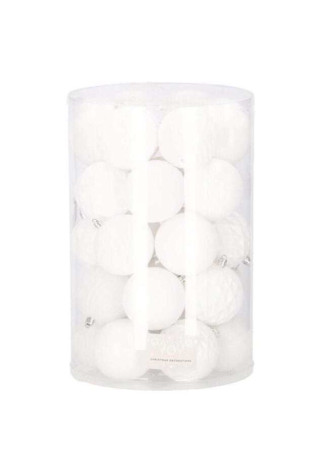 Коледна украса - Бяло - 1