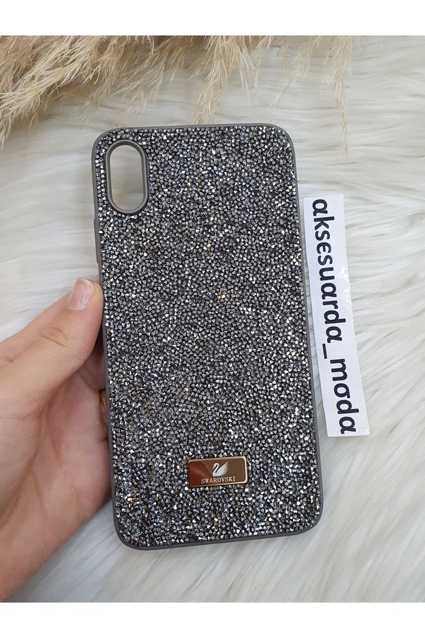 iPhone XS Max Compatible Stone Luxury Branded Swrovski Case