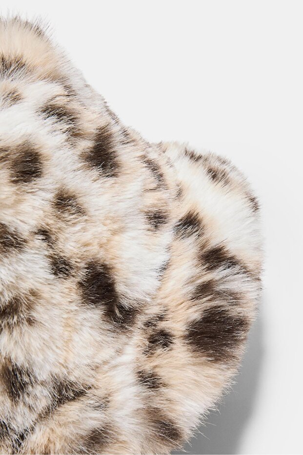 Suni kürk bucket şapka - 5