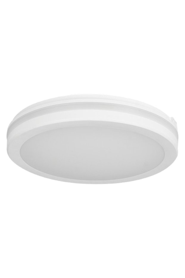 LED Ceiling Light, Round, CCT, 30W, 3 Light Types, White