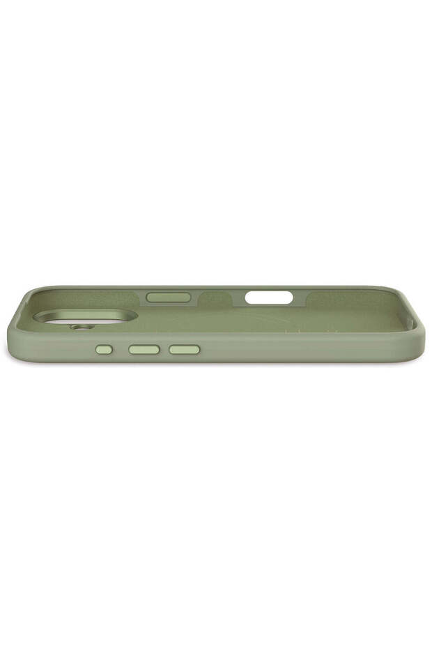 DECODED silicone protective case for iPhone 16, Green - 4