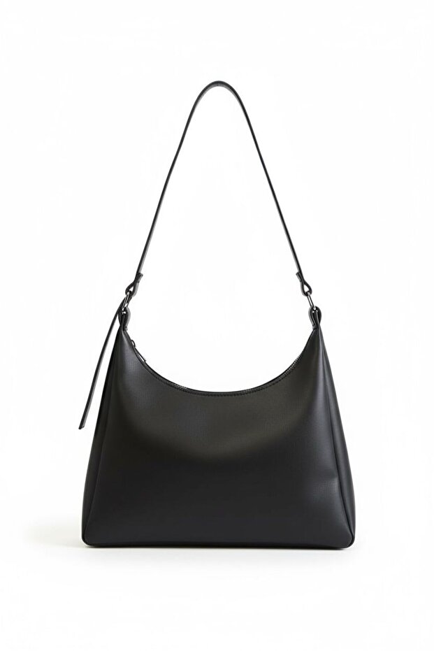 Large Size Single Strap Elegant Baguette Bag - 2