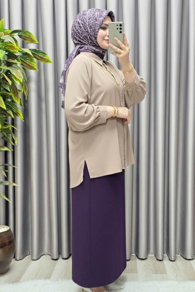 Women's Clothing Plus Size Hijab Afitap Pencil Skirt