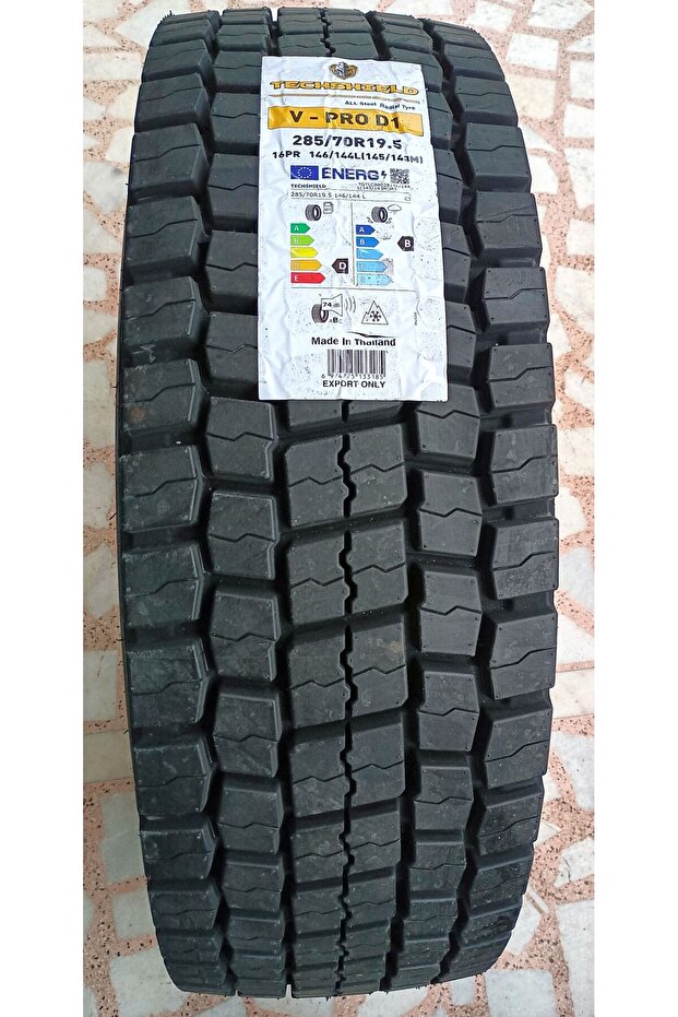 285/70 R19.5 146L 16PR VPRO D1 ÇEKER M+S TECHSHIELD, 2025 TAYLAND ÜRETİM - 2