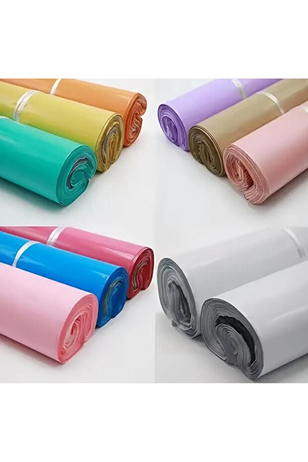 Kargo Poşeti, E ticaret Poşeti, Paketleme Poşeti, Cepsiz Kargo Poşeti, Yeşil 25x35 (100 Adet) - 7