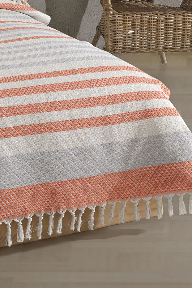 Tek Kişilik Summer Yatak Örtüsü Pike 150x230cm - 3