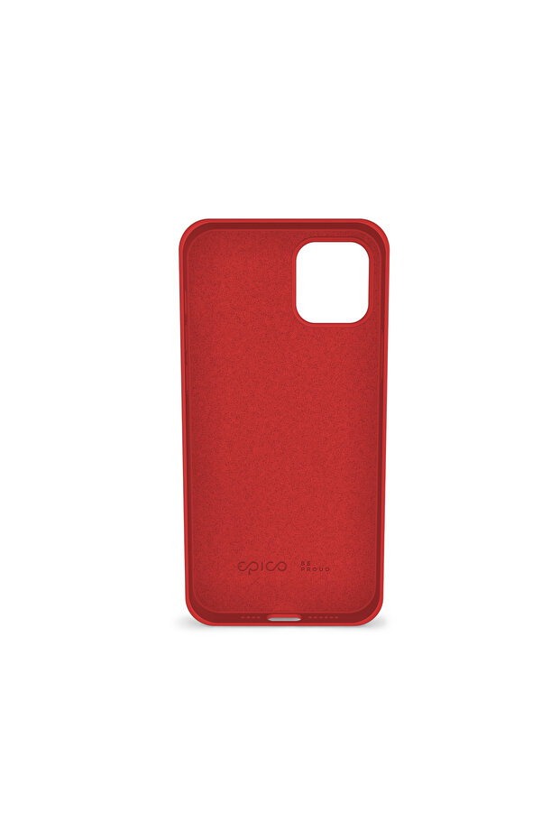 Protective Case for iPhone 12 Mini, Silicone, Red - 3