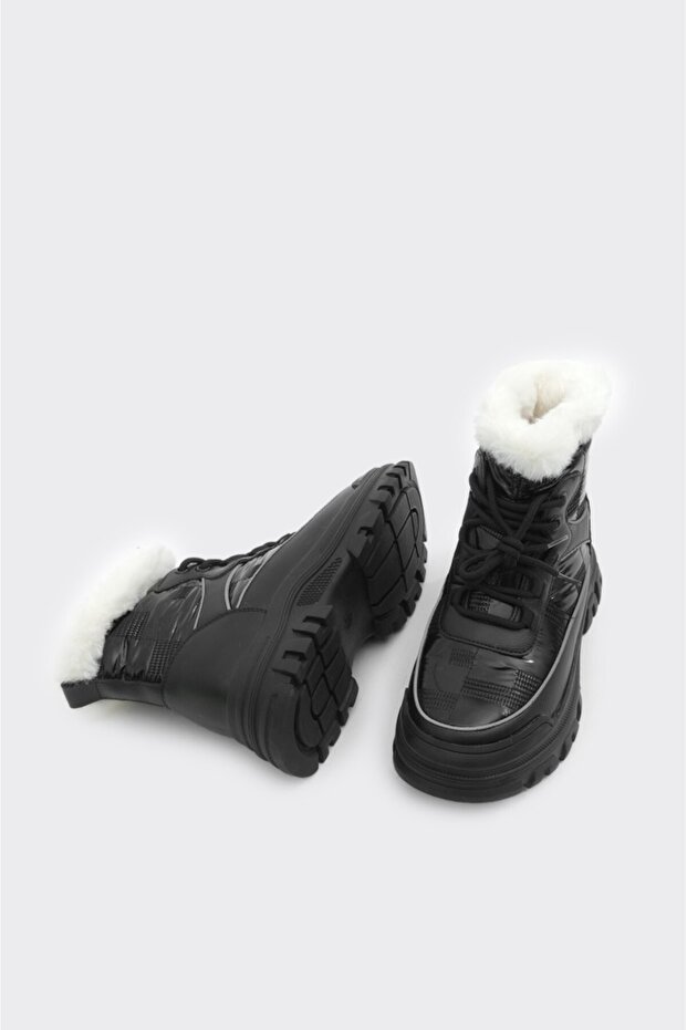 Comfort Kürklü Kadın Bot - 5