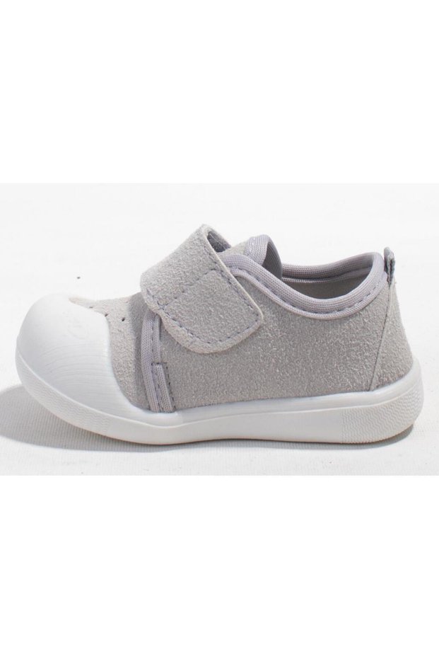 V1094313 First Step Gray Anatomical Baby Boy Sports Shoes