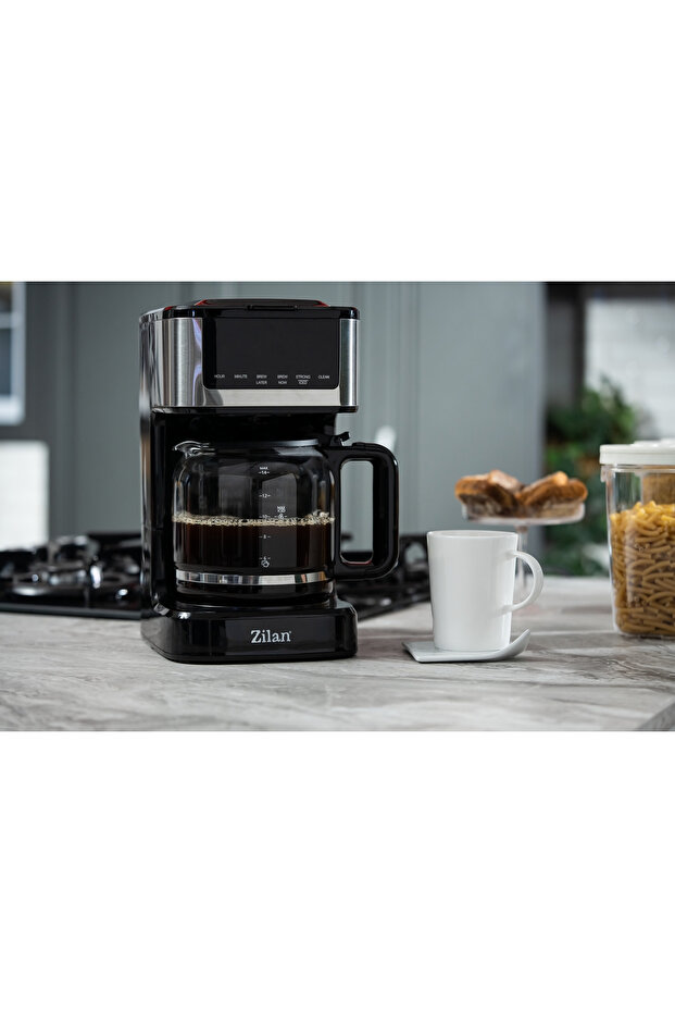 Digital Coffee Maker Zln9266, Delayed Brewing Function, Self Cleaning - 20