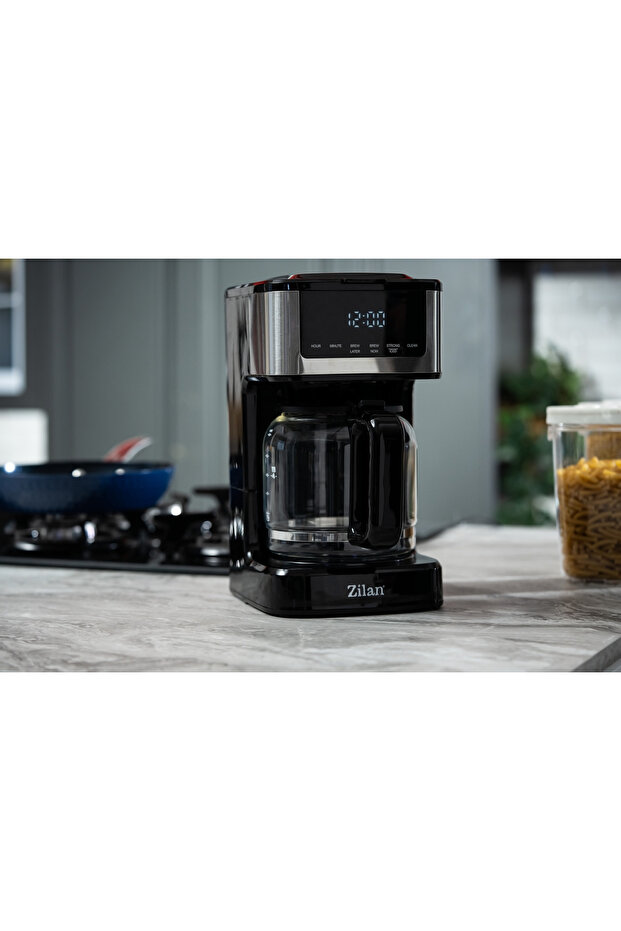 Digital Coffee Maker Zln9266, Delayed Brewing Function, Self Cleaning - 21