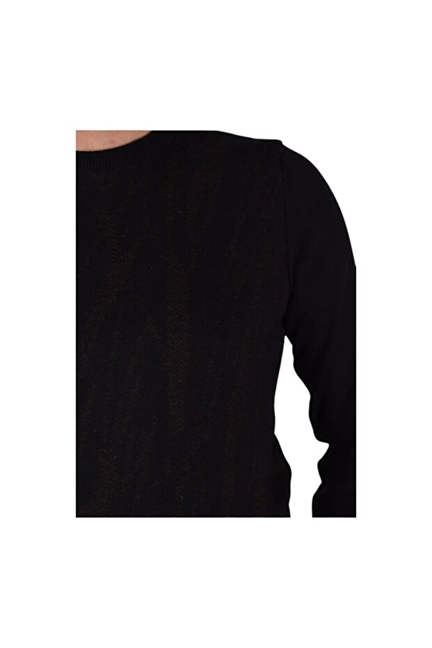 طاقم الرقبة منقوشة سترة - 7