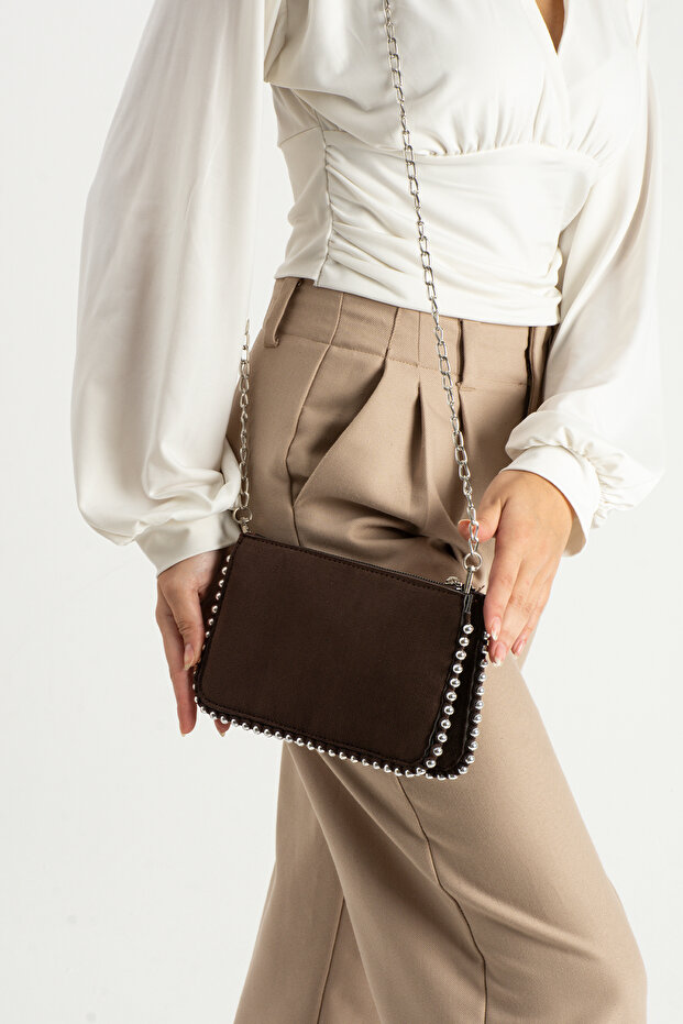 حقيبة صغيرة مطرزة بالخرز - 2