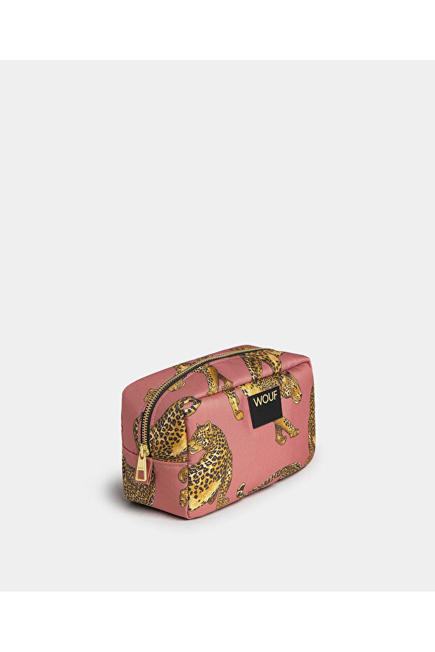 Blush Leopard - Makyaj Çantası - 2