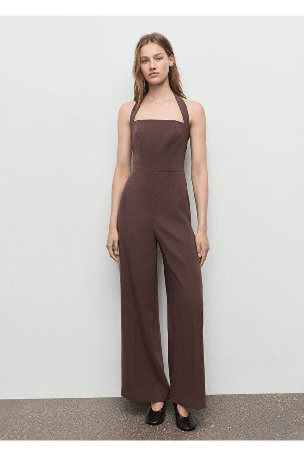 Boyundan askılı tulum - 2