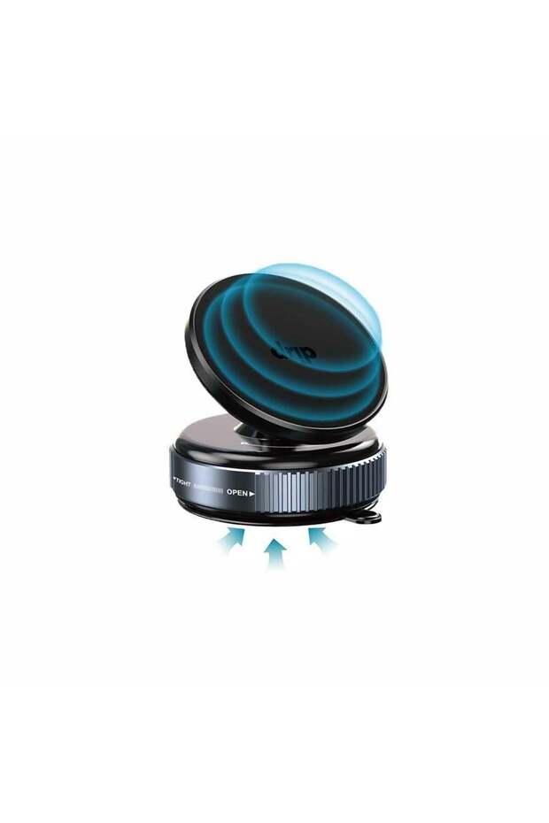 دريب - حامل مغناطيسي للجوال قابل للدوران - اسود
