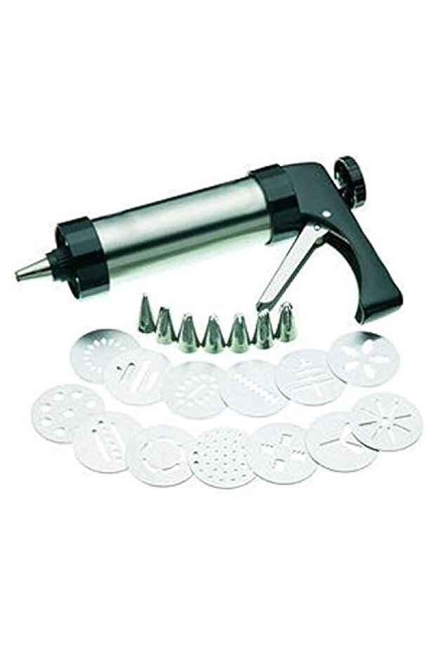 Deluxe Biscuit Maker, Stainless Steel, Silver Color