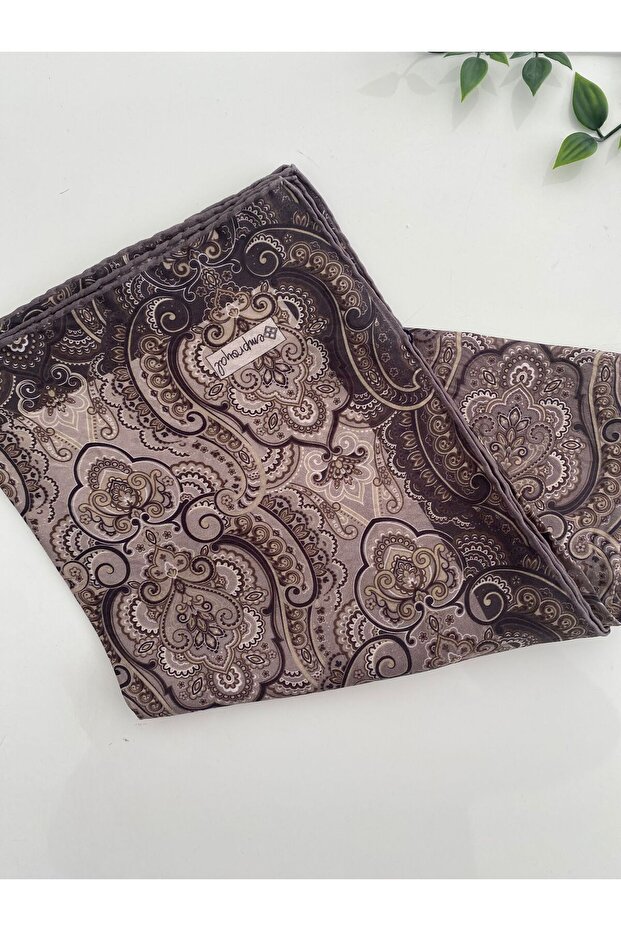 Eșarfă Lidia cu model de perle - 1