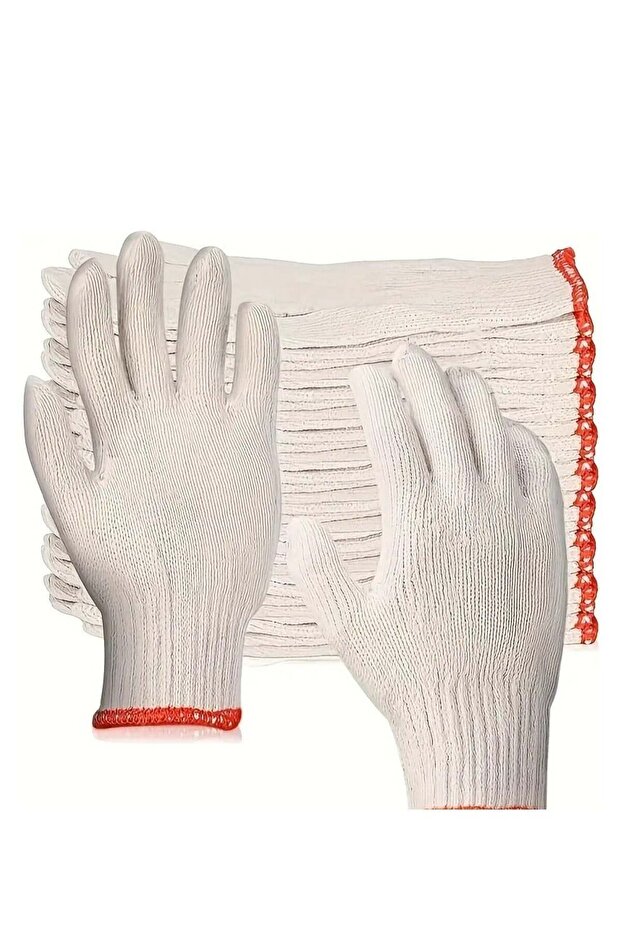 10 pairs of cotton gloves for all uses - 1