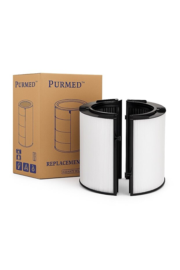 Dyson Hp04 Tp04 Dp04 Ph04 Hp09 Tp09 Hp07 Tp07 Ph03 Ph01 Uyumlu 360° Hepa Karbon Filtre - 1