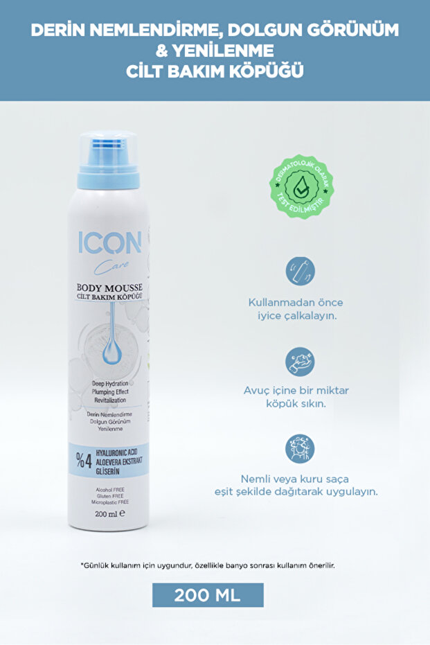 Cilt Bakım Köpüğü Hyaluronic Acid 200ml - 2