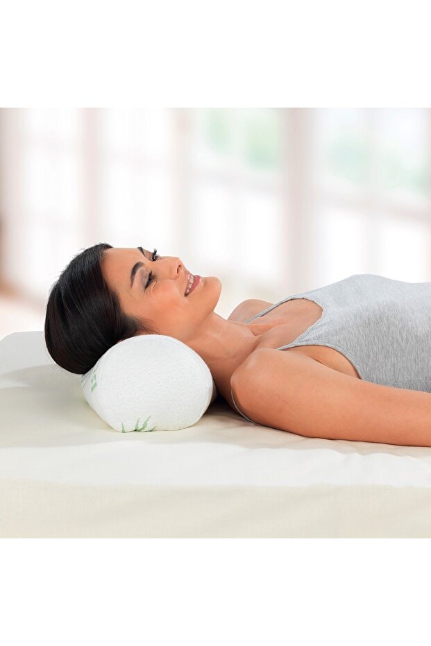 4-in-1 Pillow Roll with Removable Viscose Filling – Versatile Use - 2