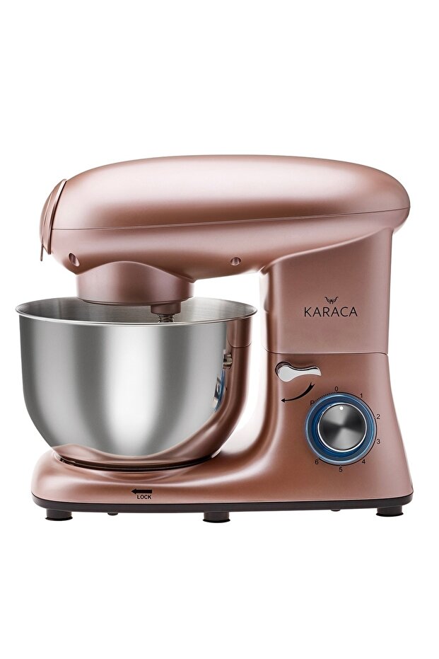 Kıyma Çekme Aparatlı Stant Mikser - Hamur Yoğurma, Sucuk-sosis/içli Köfte 1900watt Güç - 5,5lt - 5