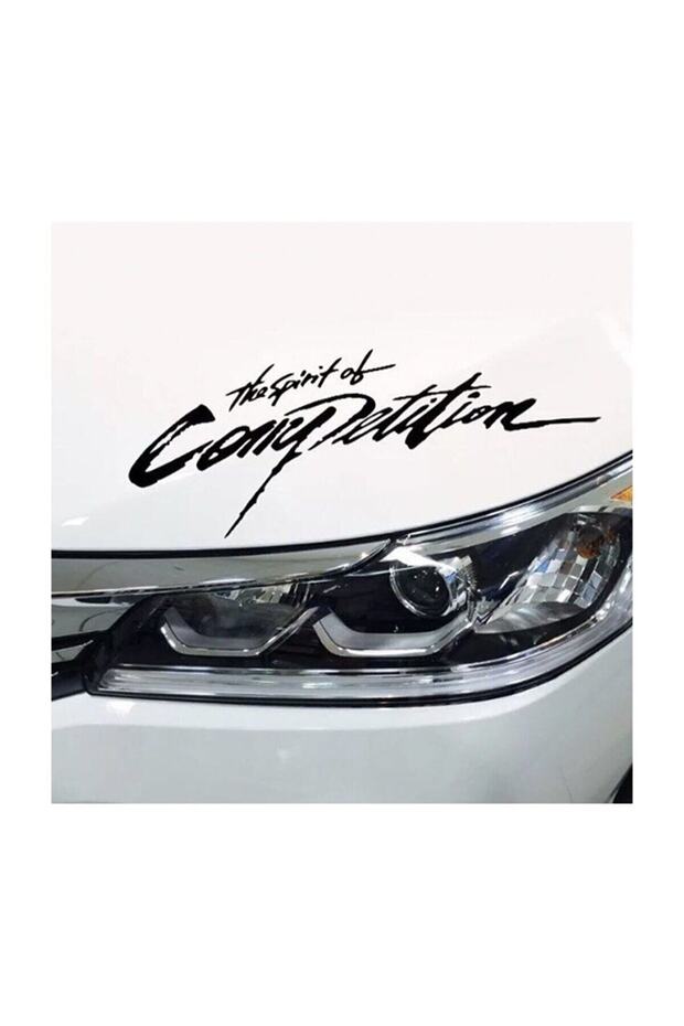 The Spirit of Competition Far Hood Auto Sticker Car Sticker Modified Tuning Rigging