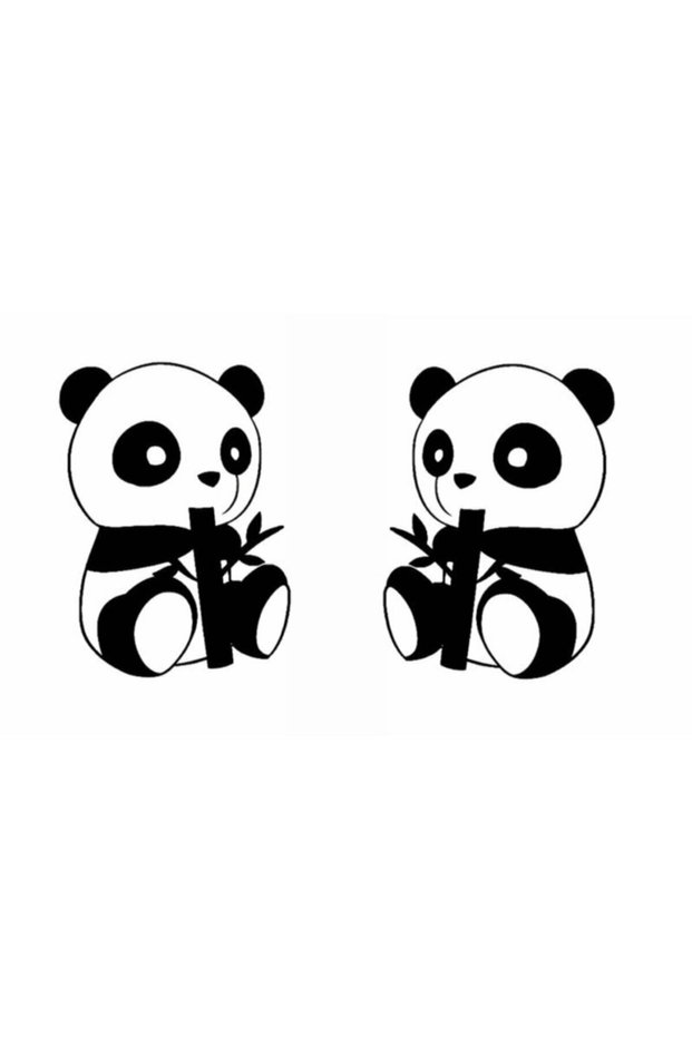 Panda Auto custom new sticker 30 x 15 cm