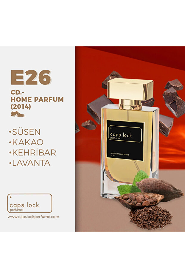 E26 - CAPS LOCK Perfume 55 ml. - 1