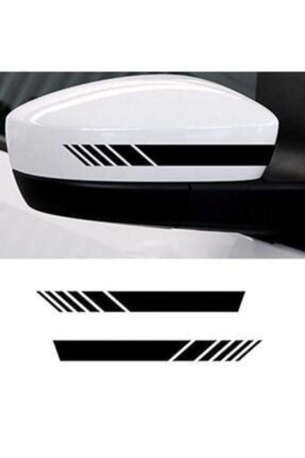 Auto Side Mirror Strip custom new sticker Black 15*2 Cm