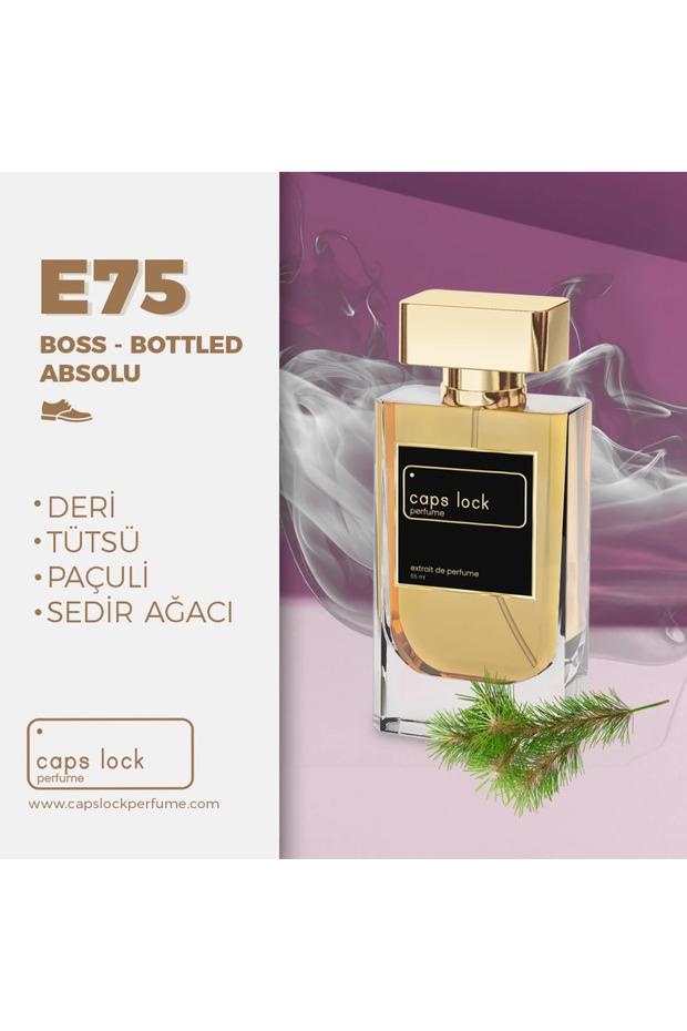 E75 - CAPS LOCK Perfume 55 ml. - 1