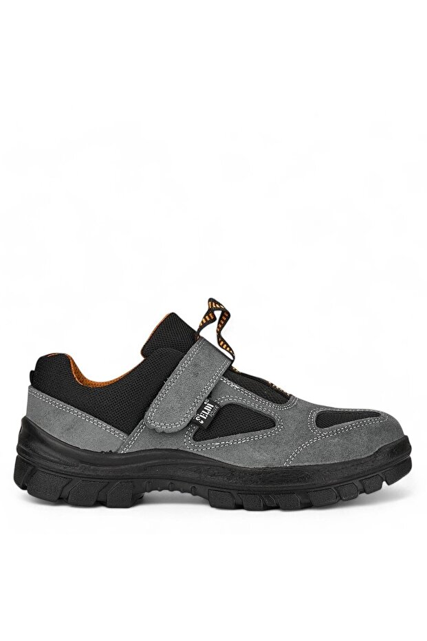 100% Genuine Leather Steel Toe Construction, Lace-Up, Garden Daily Use Shoes