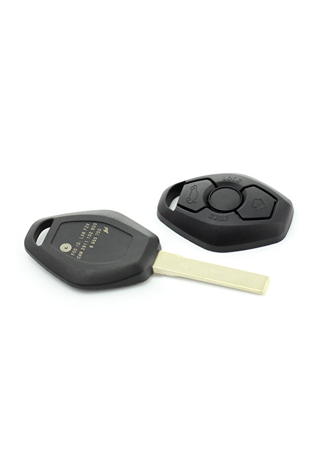 BMW 3-button key case with 2-track blade - 4
