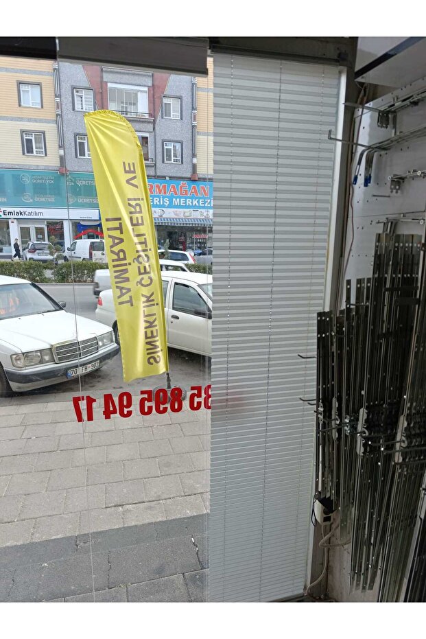 CAM BALKON VE PVC KAPI & PENCERE PİLİSELİ PERDE VİDALI - 3