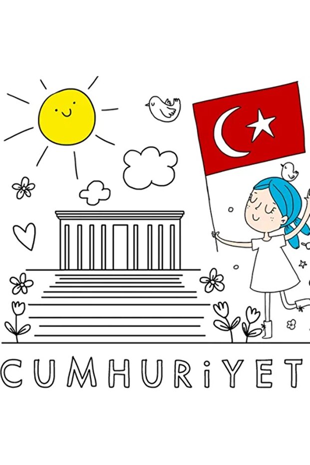 29 Ekim Dev Boyama Kağıdı - 5