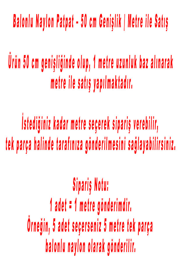 Balonlu Naylon 1. Kalite Kalın Havalı Naylon Balonlu Naylon Pat Pat Pıt Pıt - 3