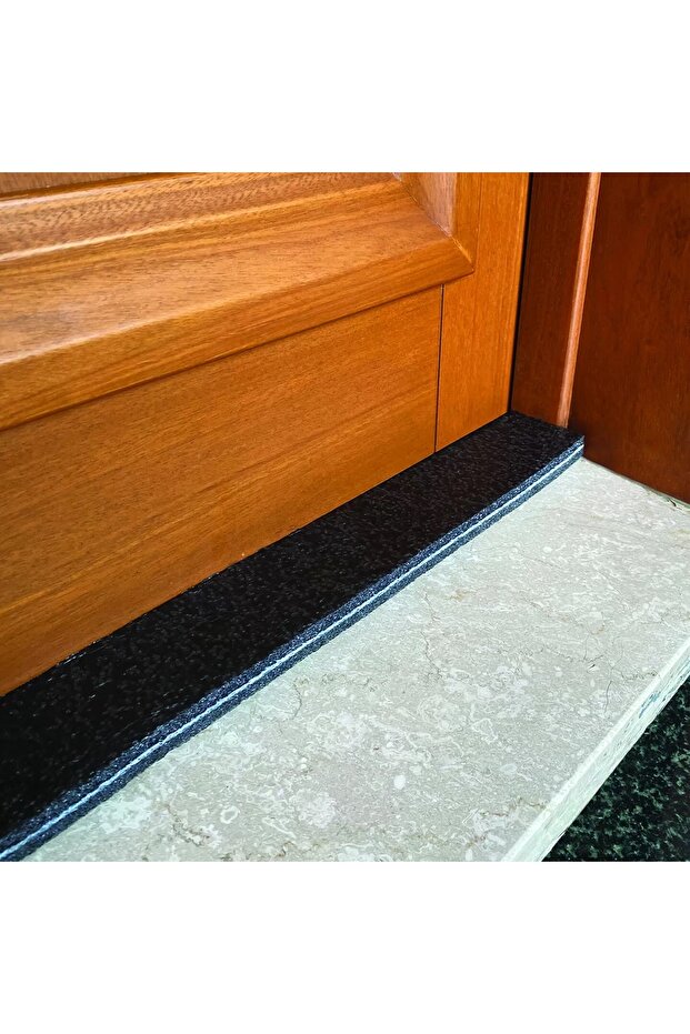 Yapışkanlı Kapı Altı Isı Yalıtım Süngeri Eşik Süngeri Sert 4 Adet - 5