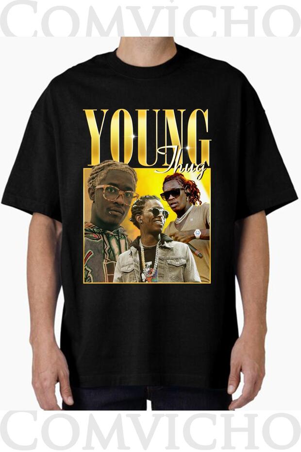 Unisex Young V6 Design Printed Oversize T-Shirt