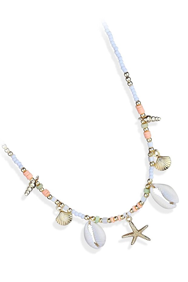 قلادة سلسلة كائنات بحرية ملونة ناعمة - 3