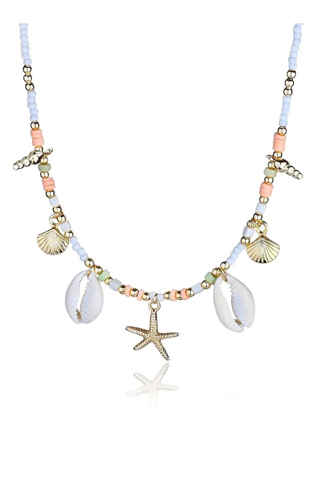 قلادة سلسلة كائنات بحرية ملونة ناعمة - 4