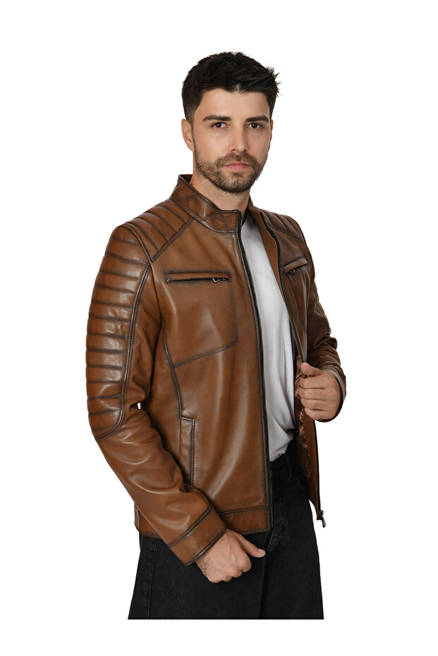 Men's Leather Jacket 2520 - 7