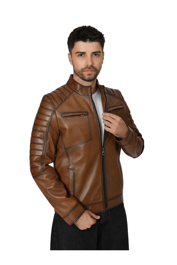 Men's Leather Jacket 2520 - 1